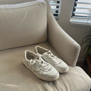 Madewell Court Sneakers in White Leather